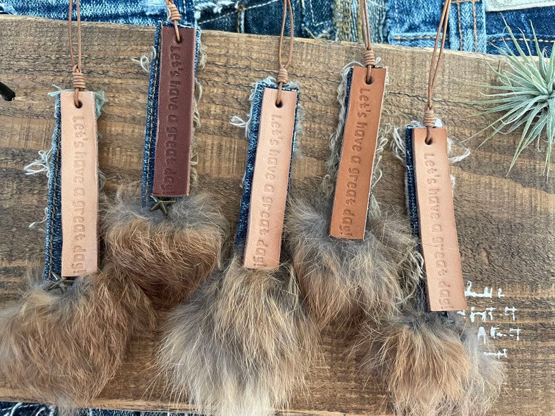 リアルラビットファーᕱ⑅︎ᕱチャームセットෆ‪