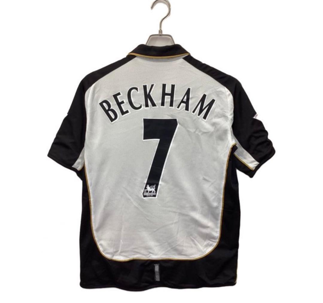 01/02マンチェスターユナイテッド　ベッカム　100周年記念ユニフォーム