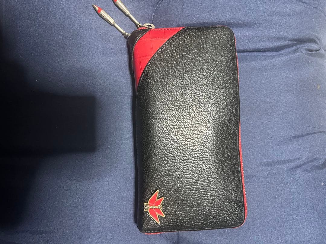 は*と様 戦姫絶唱シンフォギアXV 本革ラウンド長財布　雪音クリスVer