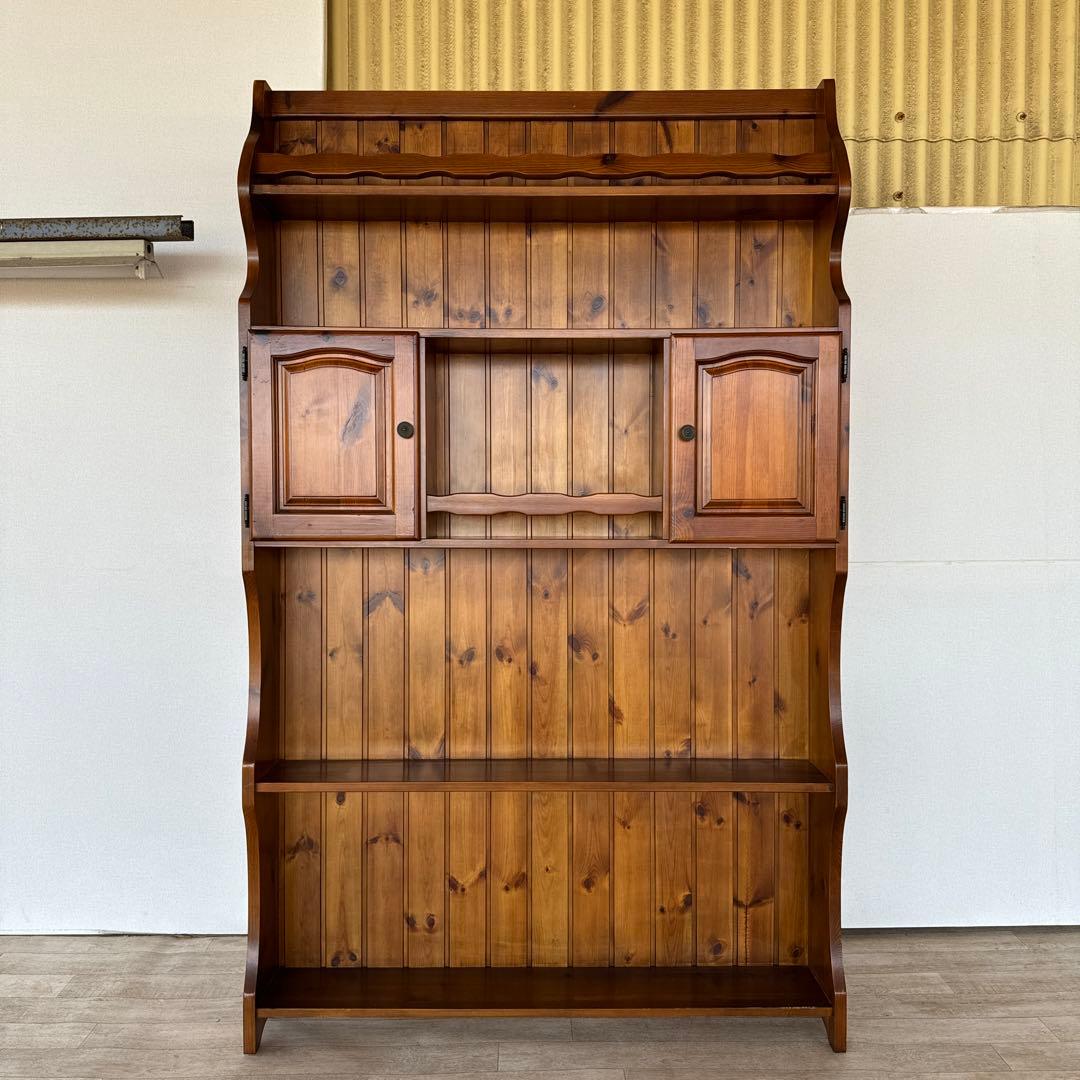 イタリア　飾り棚　オープンラック　バーカウンター　棚