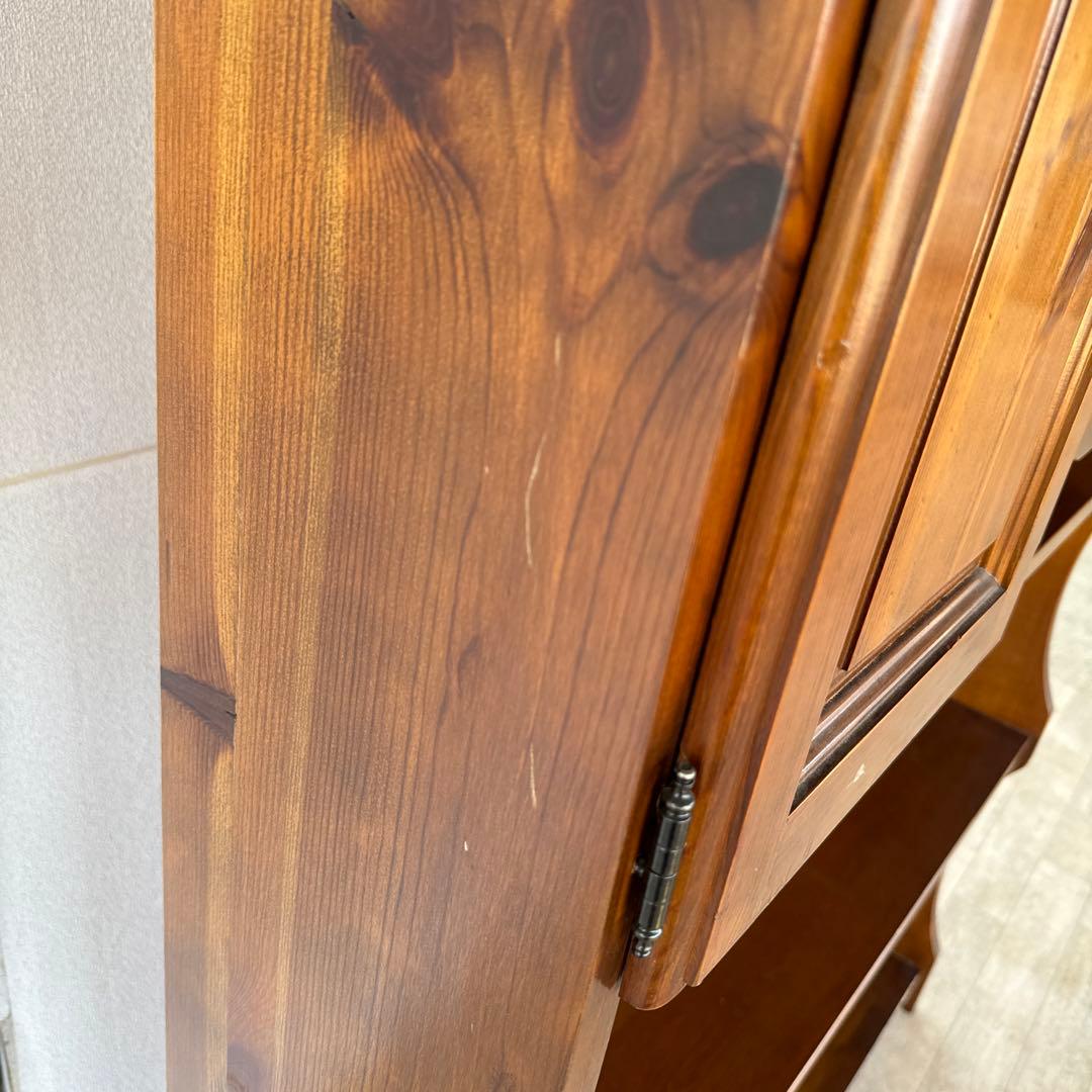 イタリア　飾り棚　オープンラック　バーカウンター　棚