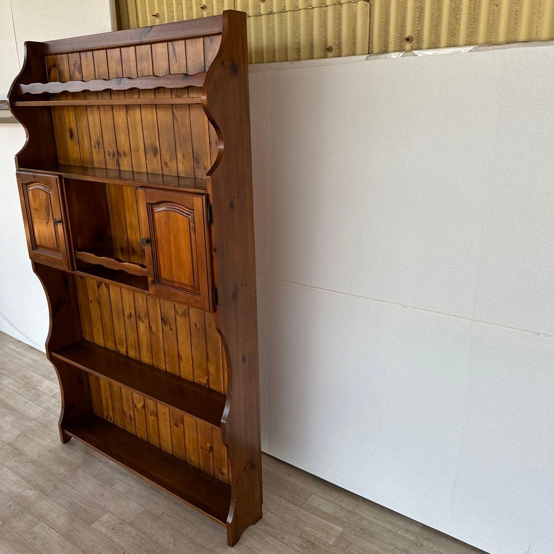 イタリア　飾り棚　オープンラック　バーカウンター　棚