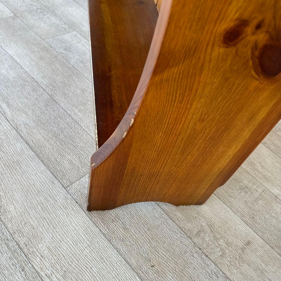 イタリア　飾り棚　オープンラック　バーカウンター　棚