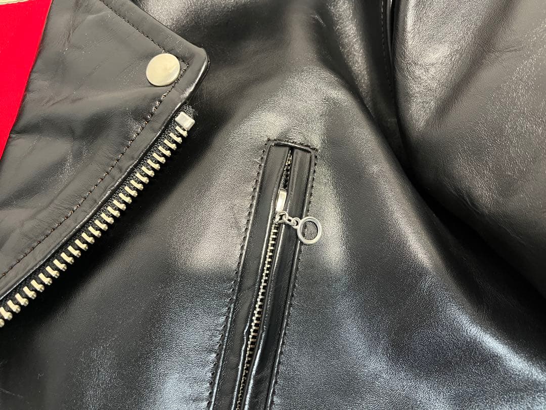 【美品】マーロンブランド ワンスター ダブルライダース デュラブル実名復刻 茶芯