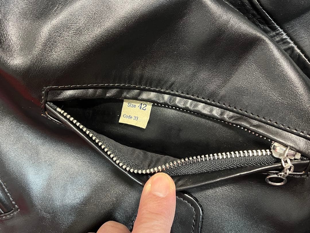 【美品】マーロンブランド ワンスター ダブルライダース デュラブル実名復刻 茶芯