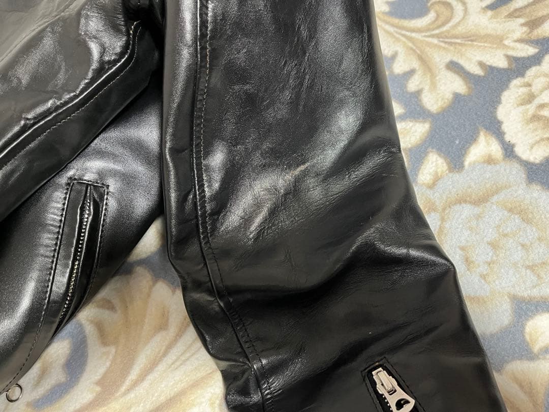 【美品】マーロンブランド ワンスター ダブルライダース デュラブル実名復刻 茶芯