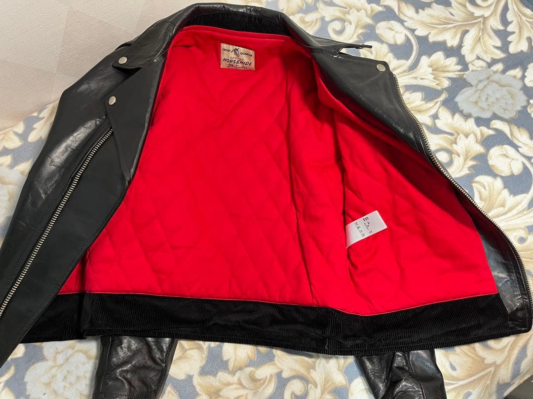 【美品】マーロンブランド ワンスター ダブルライダース デュラブル実名復刻 茶芯