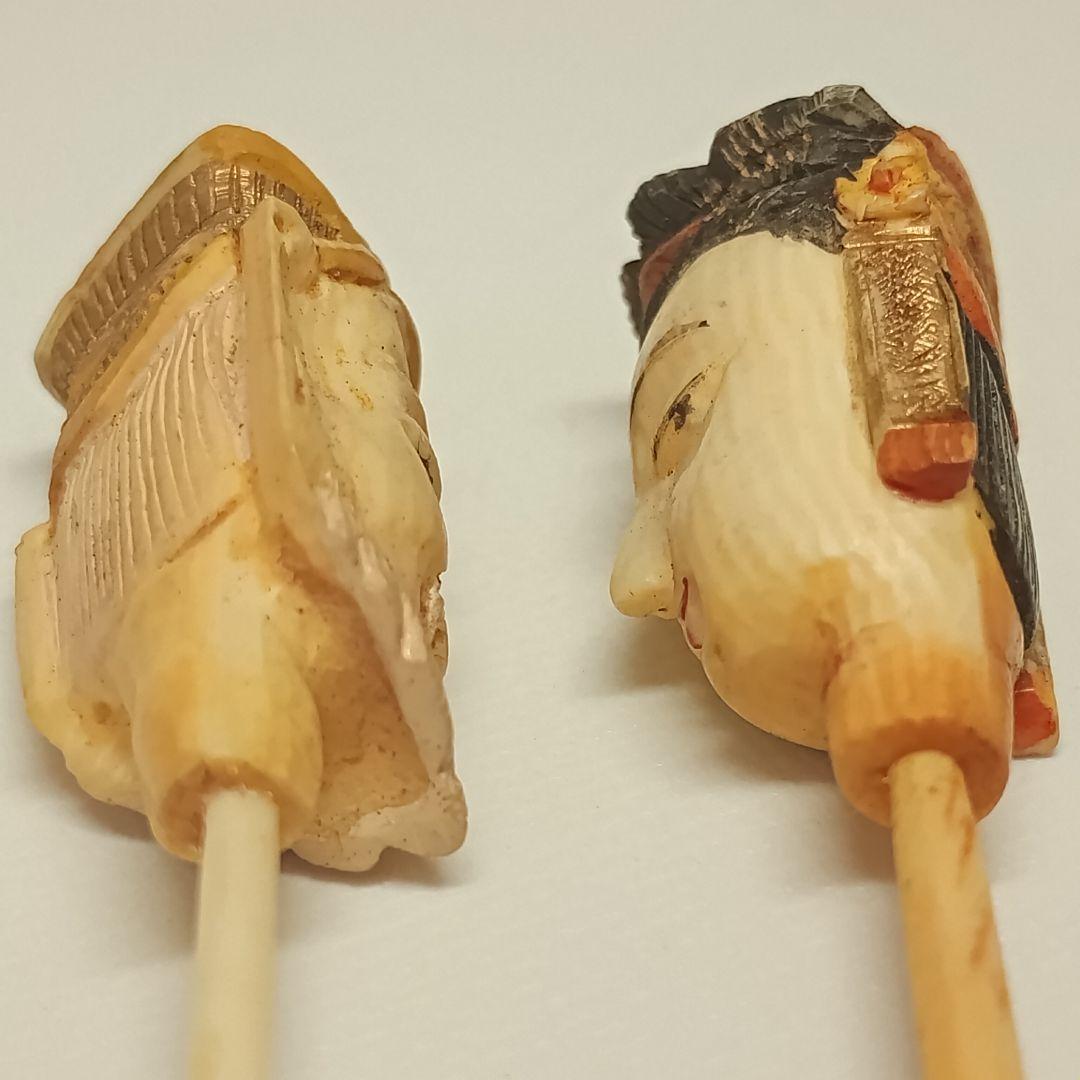 清代　皇帝皇后対鼻煙壺 （時代物 中国美術 　極上　根付）