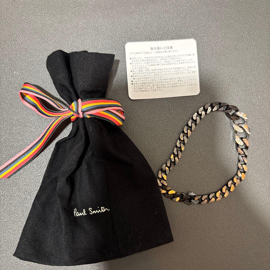 Paul Smith ブラックブレスレット