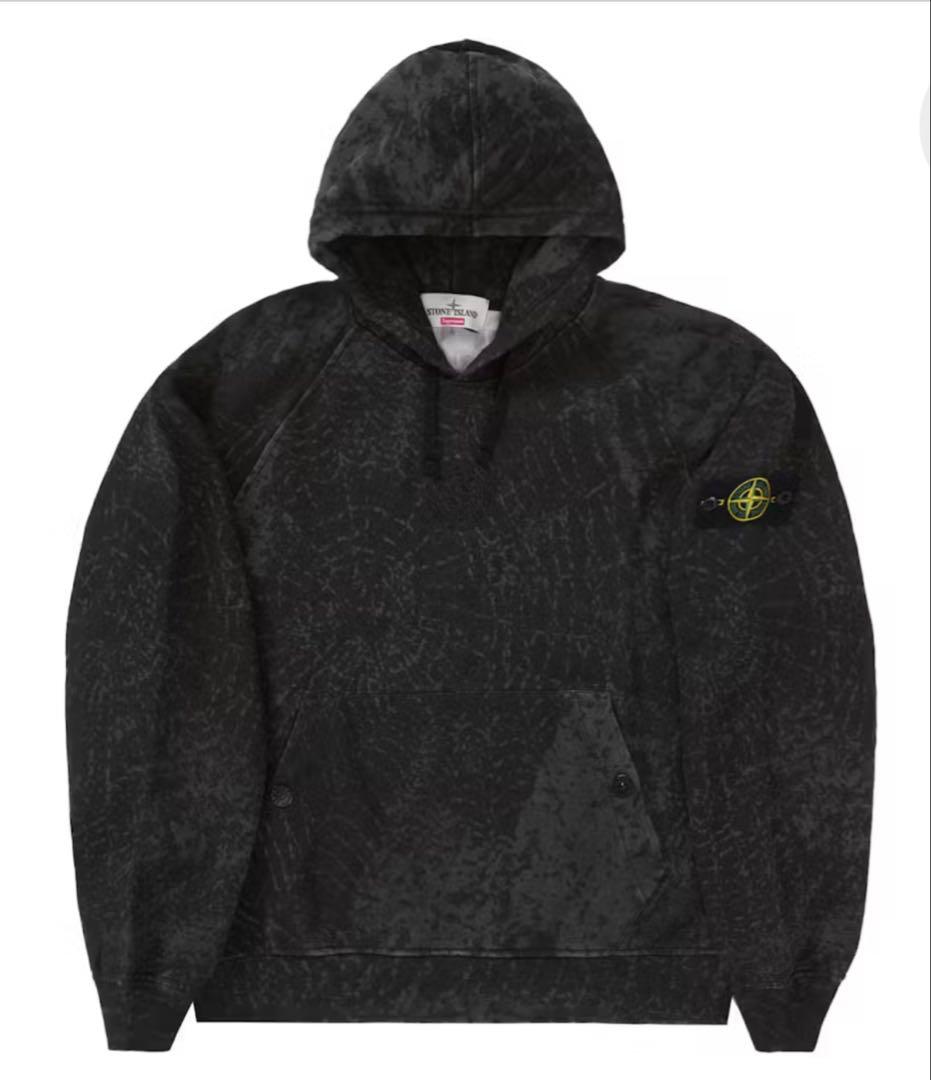 supreme×stone  パーカー