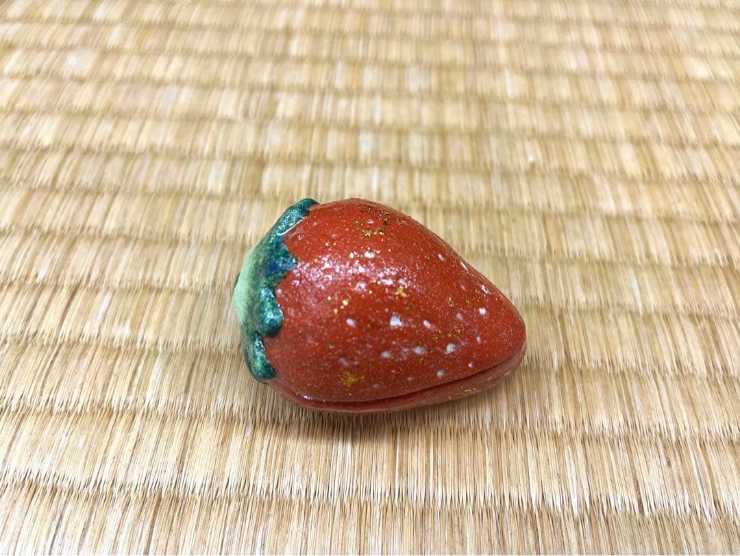 茶道具　香合　いちご　新品