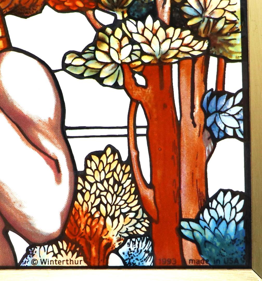 天使たちの美しい演奏 ヴィンテージ ステンドグラス ティファニー スタジオ