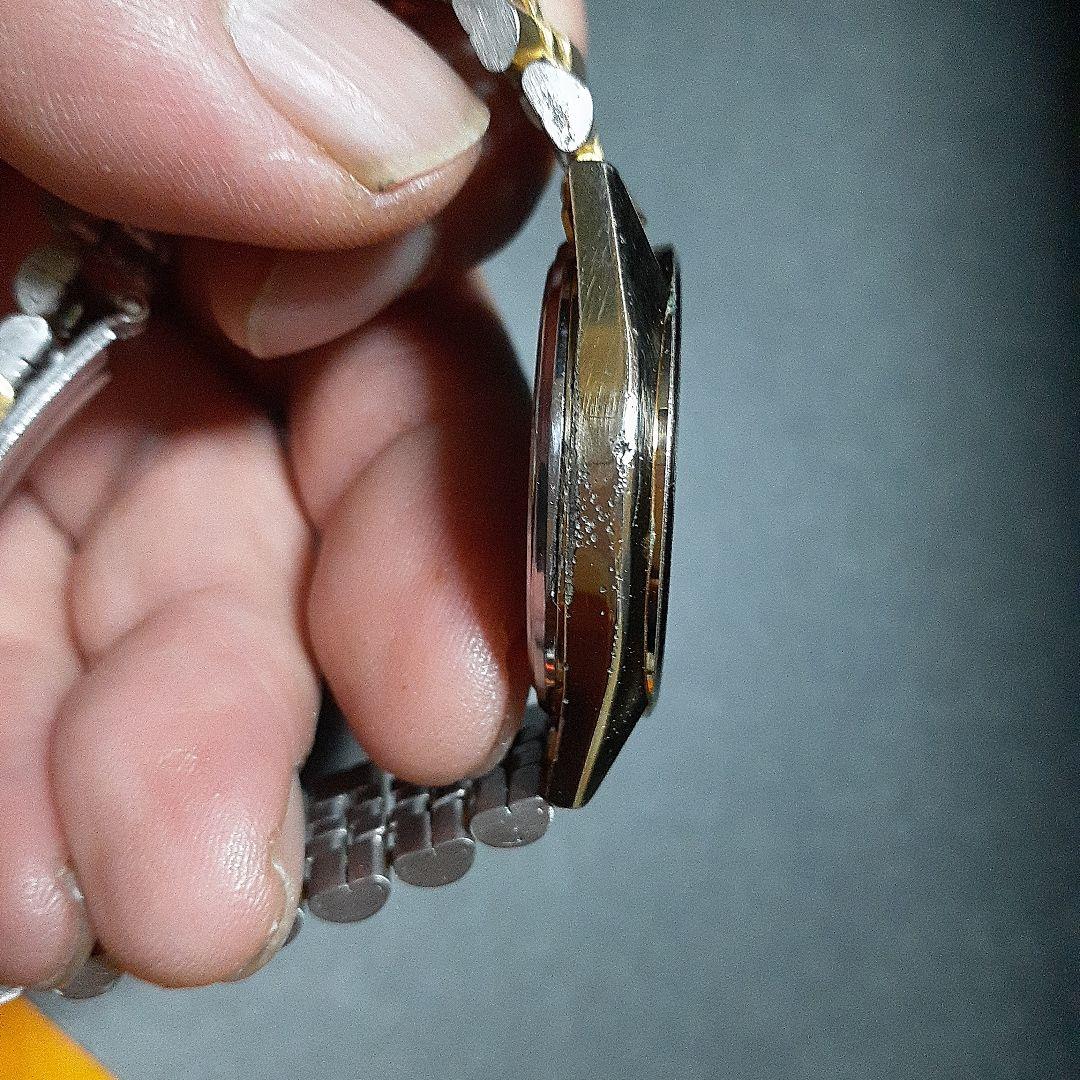 SEIKO キングクォーツ men's腕時計 稼働品