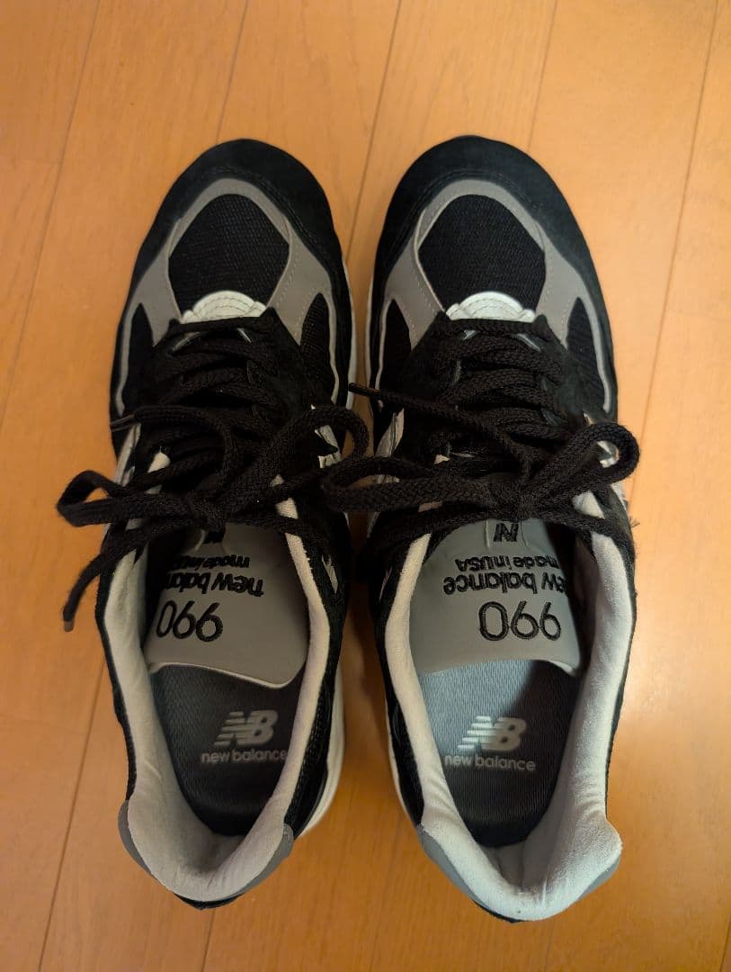 リョウ様New Balance 990 v2 　ブラック/ スニーカー
