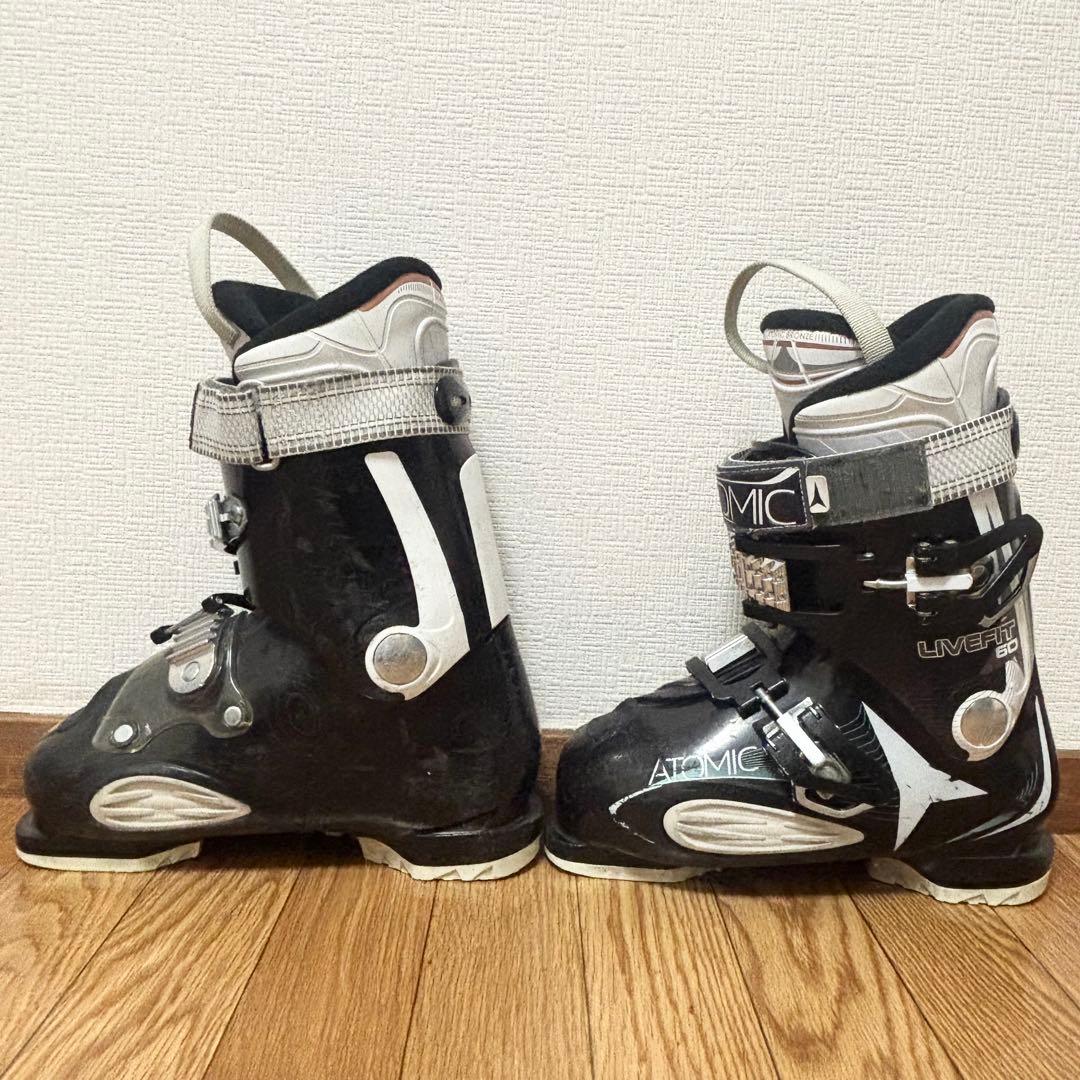 ■HEAD■女性用スキーセット■板147/靴24-24.5/ストック108