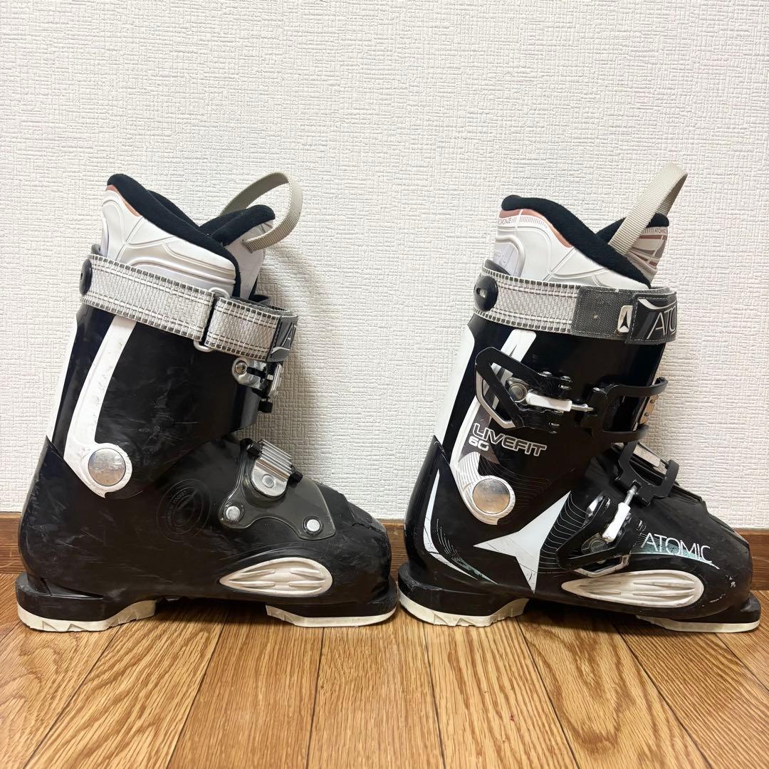 ■HEAD■女性用スキーセット■板147/靴24-24.5/ストック108