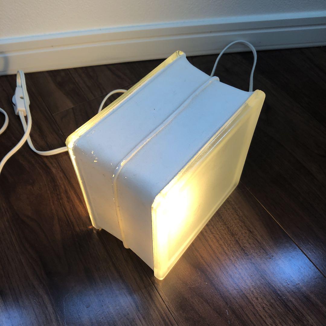 大幅値下げ。ビームス　bpr購入　ガラスブロック　ライト　コード全長役195㎝