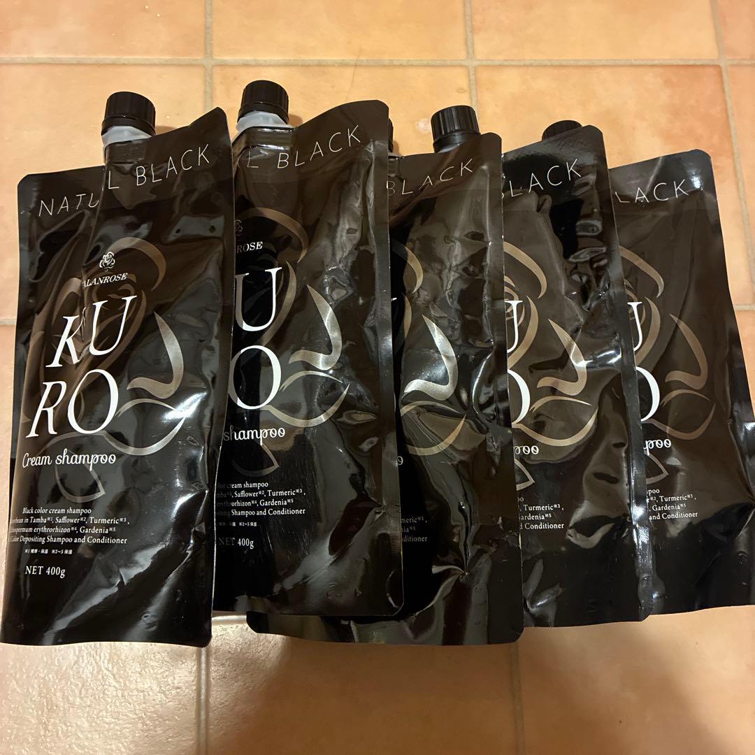 VALANROSE KURO Cream Shampoo 400g 5個セット