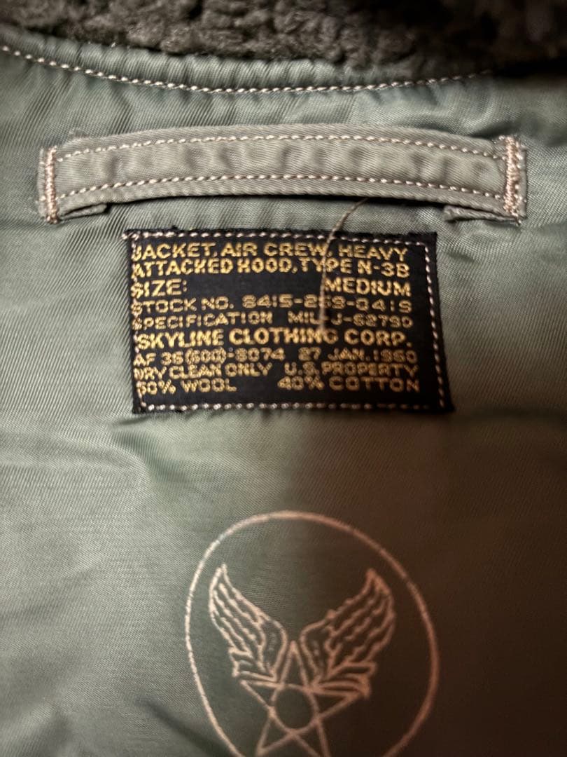 BUZZ RICKSON'S N-3B フライトジャケット Mサイズ