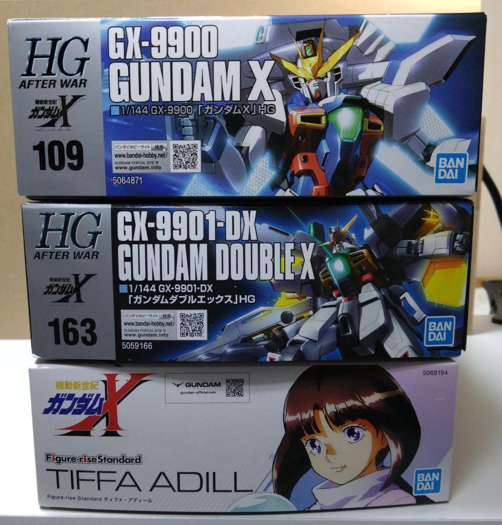 HGAW 1/144 ガンダムX ガンダムDX ティファ・アディール