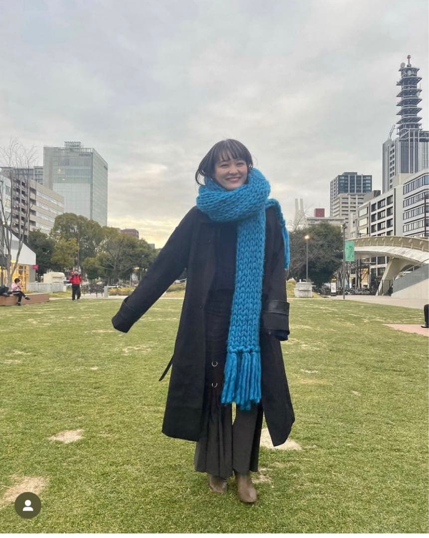 seyto ハンドメイドボリュームチャンキーマフラー