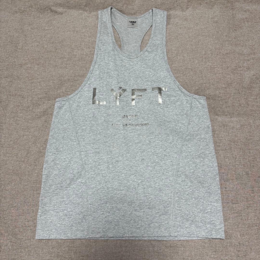 【3枚セット】LYFT タンクトップ Sサイズ 黒白グレー
