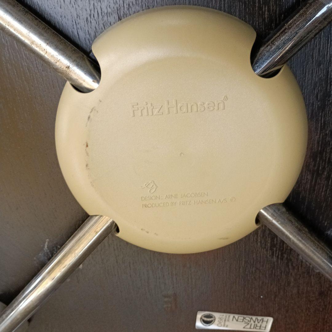 【傷多数】 FRITZ HANSEN　セブンチェア　ブラック系