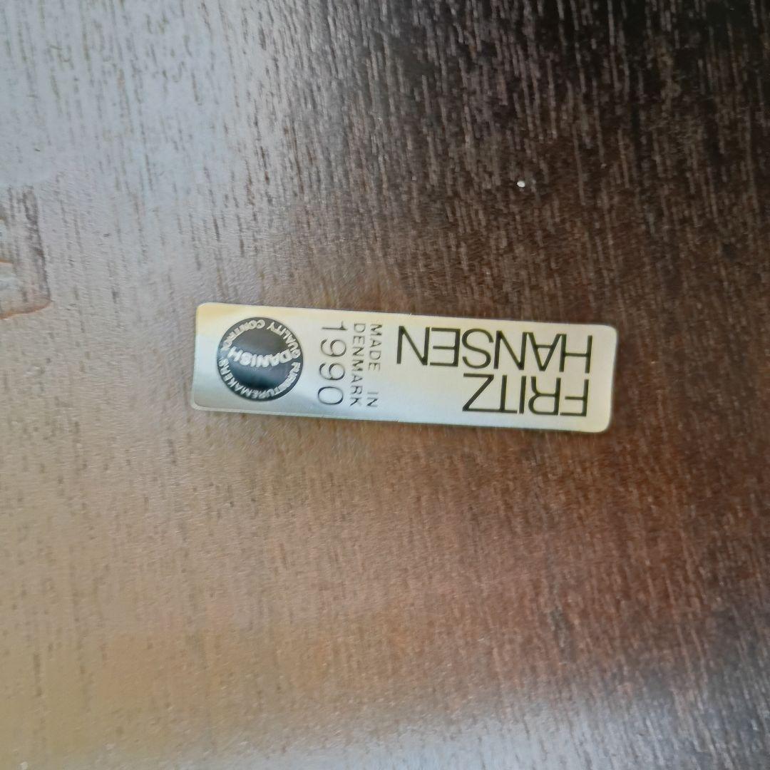 【傷多数】 FRITZ HANSEN　セブンチェア　ブラック系