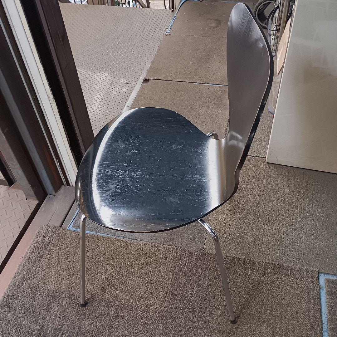 【傷多数】 FRITZ HANSEN　セブンチェア　ブラック系