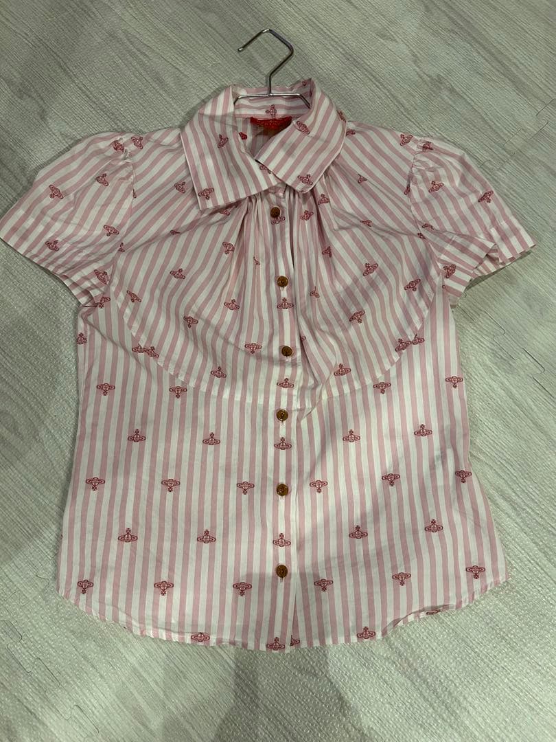 Vivienne Westwood レッドレーベル　ストライプシャツ