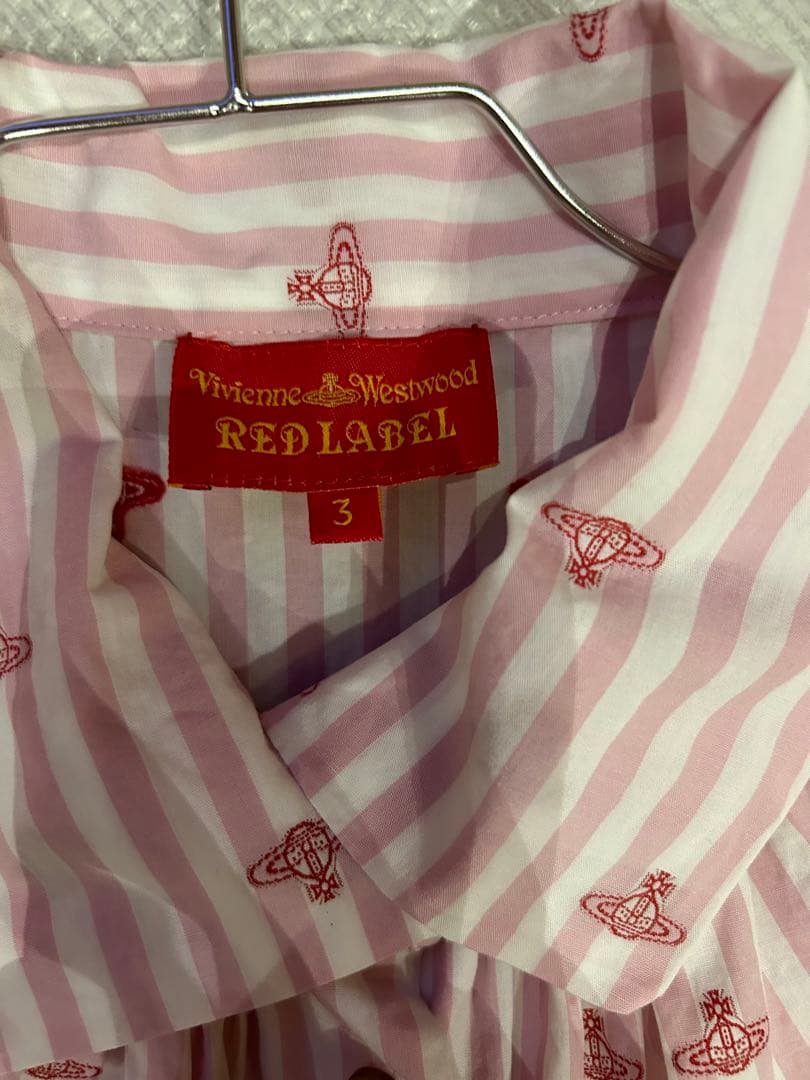 Vivienne Westwood レッドレーベル　ストライプシャツ