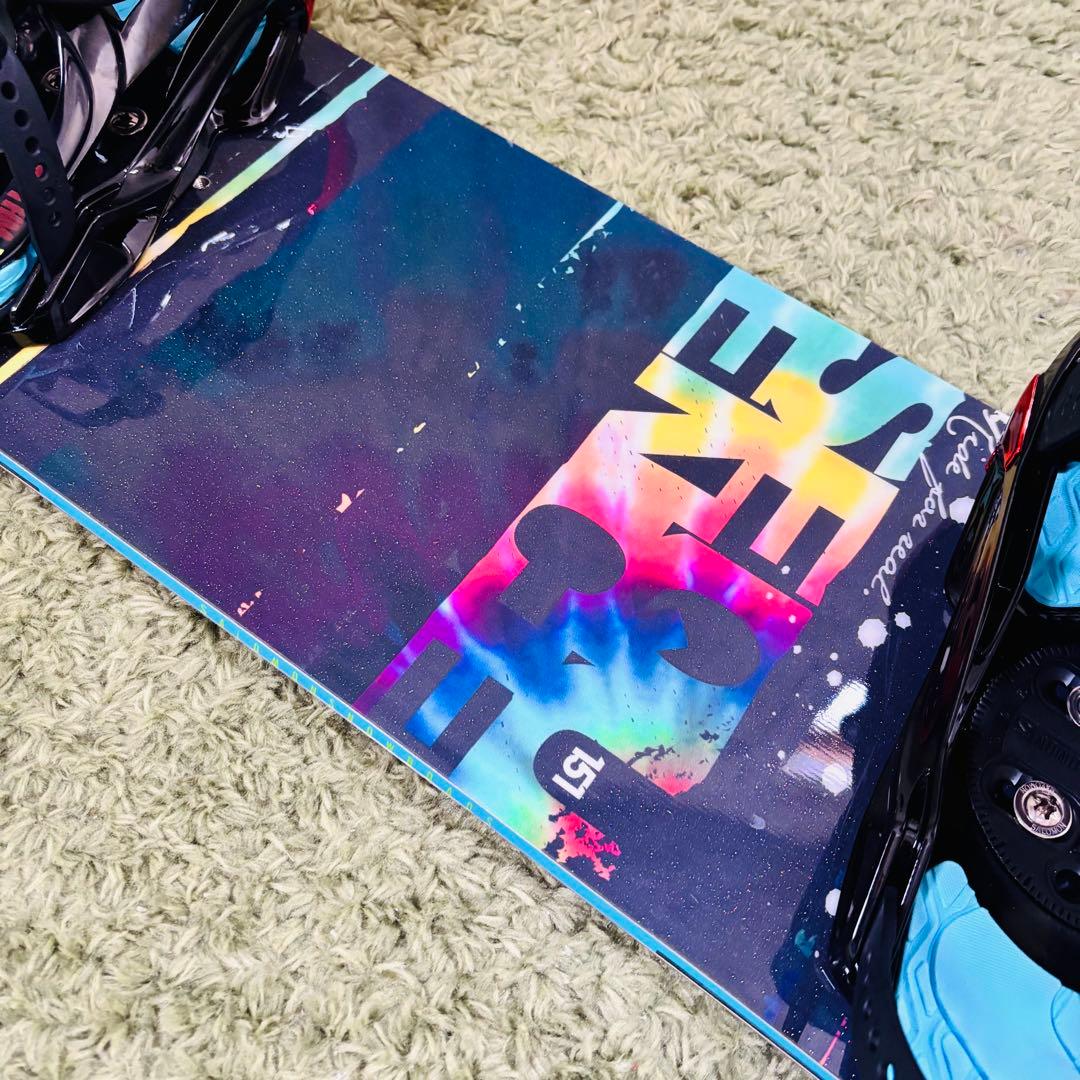 SALOMON SEQUENCE スノーボード 151cm 3点セット