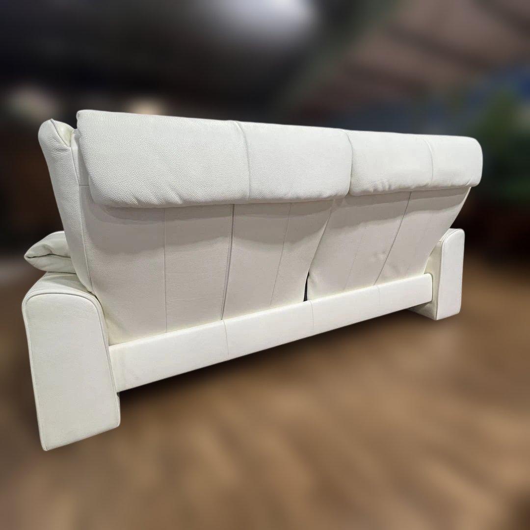 ドイツ エルポ アトランタ 総革 2人掛けワイドソファ リクライニングソファ