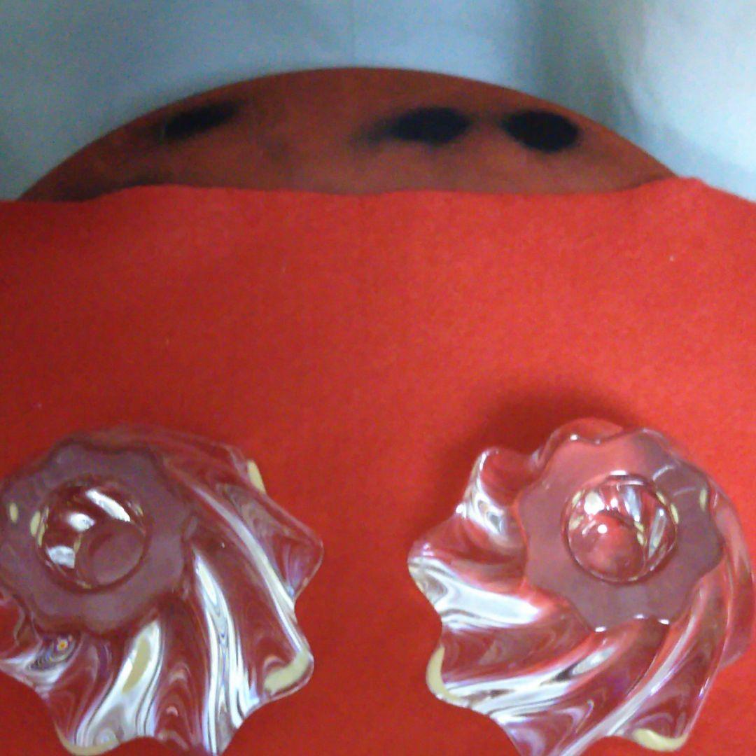 バカラ  ヴィンテージ キャンドル立て