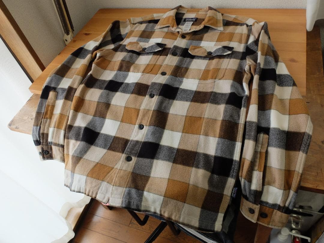 paagonia パタゴニア フィヨルド フランネル シャツ Sサイズ タグあり