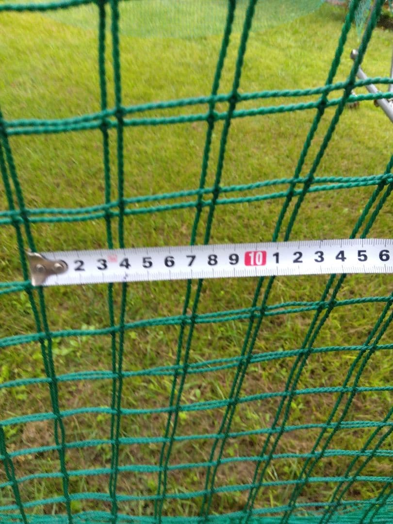 【引取限定】野球バッティングゲージ軟硬式両可 単管パイプセット+ティーS+ベース