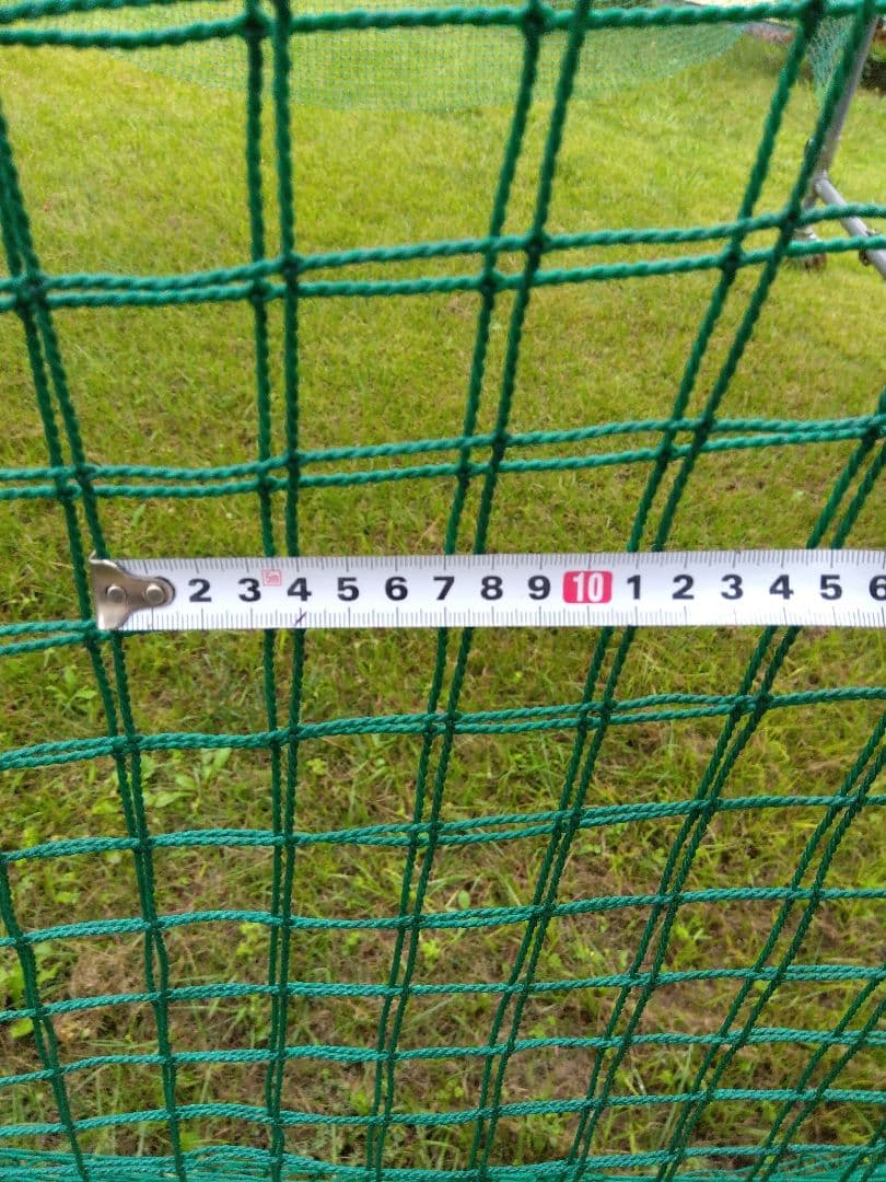 【引取限定】野球バッティングゲージ軟硬式両可 単管パイプセット+ティーS+ベース