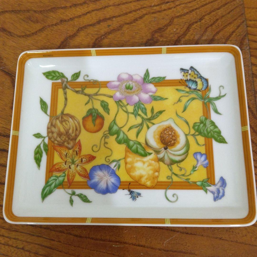 【る810】エルメス　シエスタ　スクエアプレート　保管品