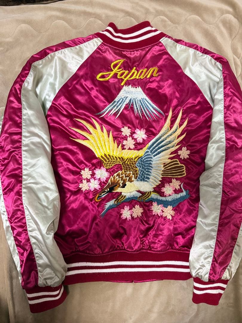プリンス商会 vintage 鷲 日本限定 スカジャン サテン unisex
