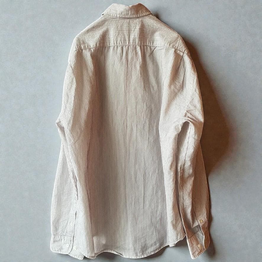 トップス 90s CP company Vintage Striped BD Shirt