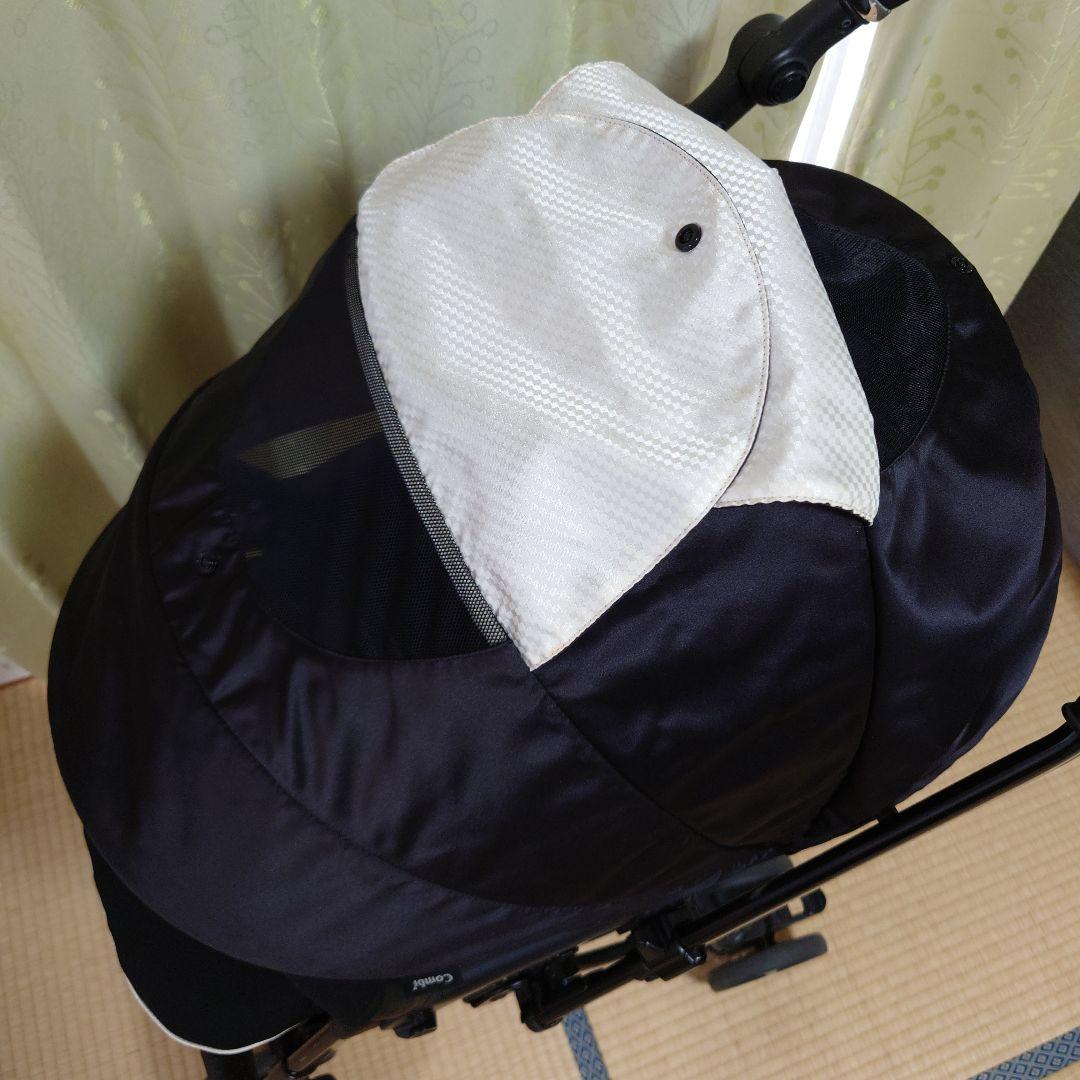 【美品】コンビ ベビーカー メチャカル オート4キャス エッグショック A型