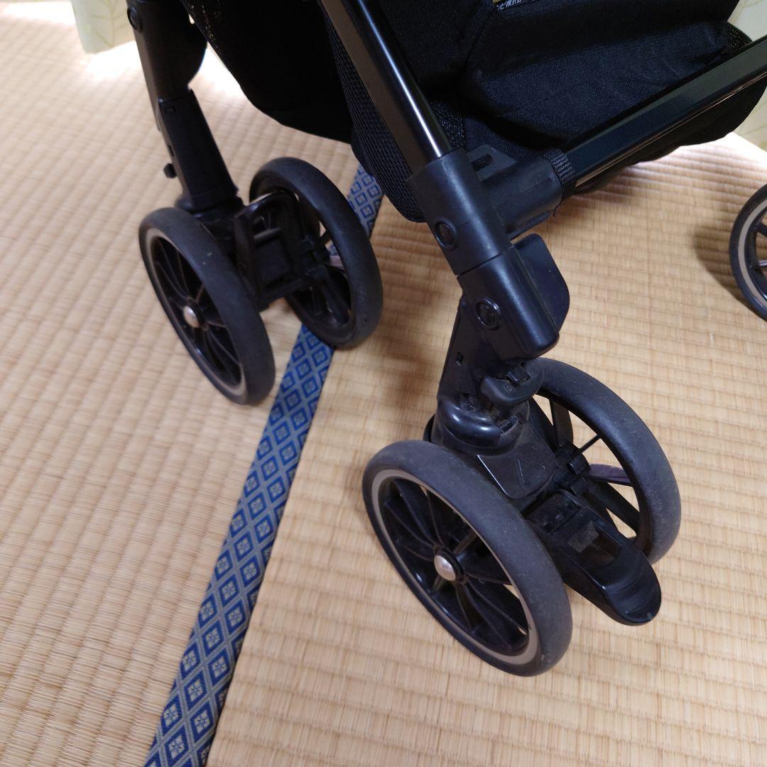 【美品】コンビ ベビーカー メチャカル オート4キャス エッグショック A型