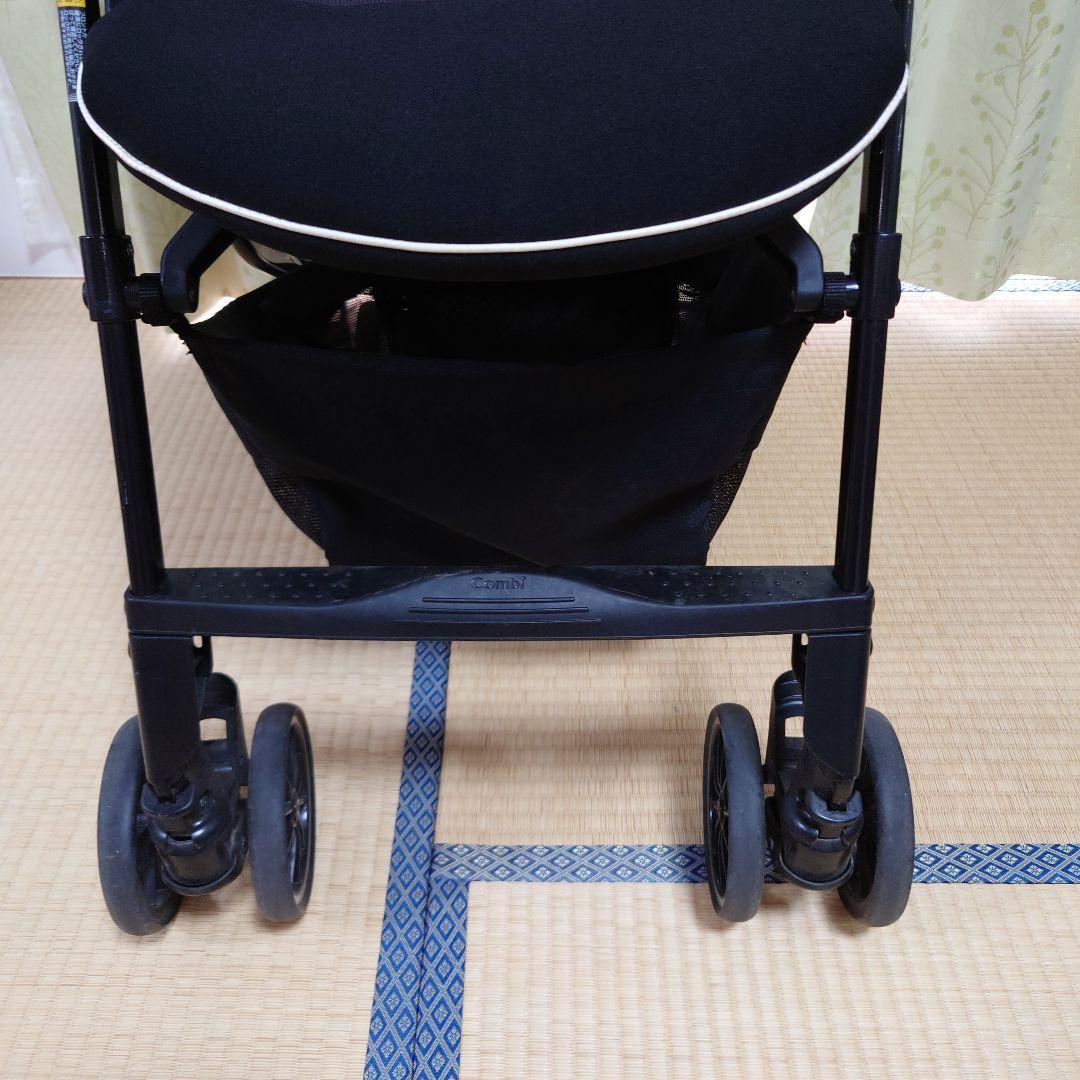 【美品】コンビ ベビーカー メチャカル オート4キャス エッグショック A型