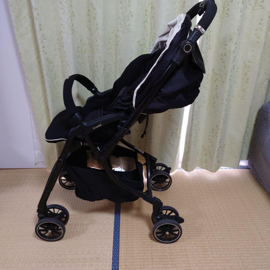 【美品】コンビ ベビーカー メチャカル オート4キャス エッグショック A型