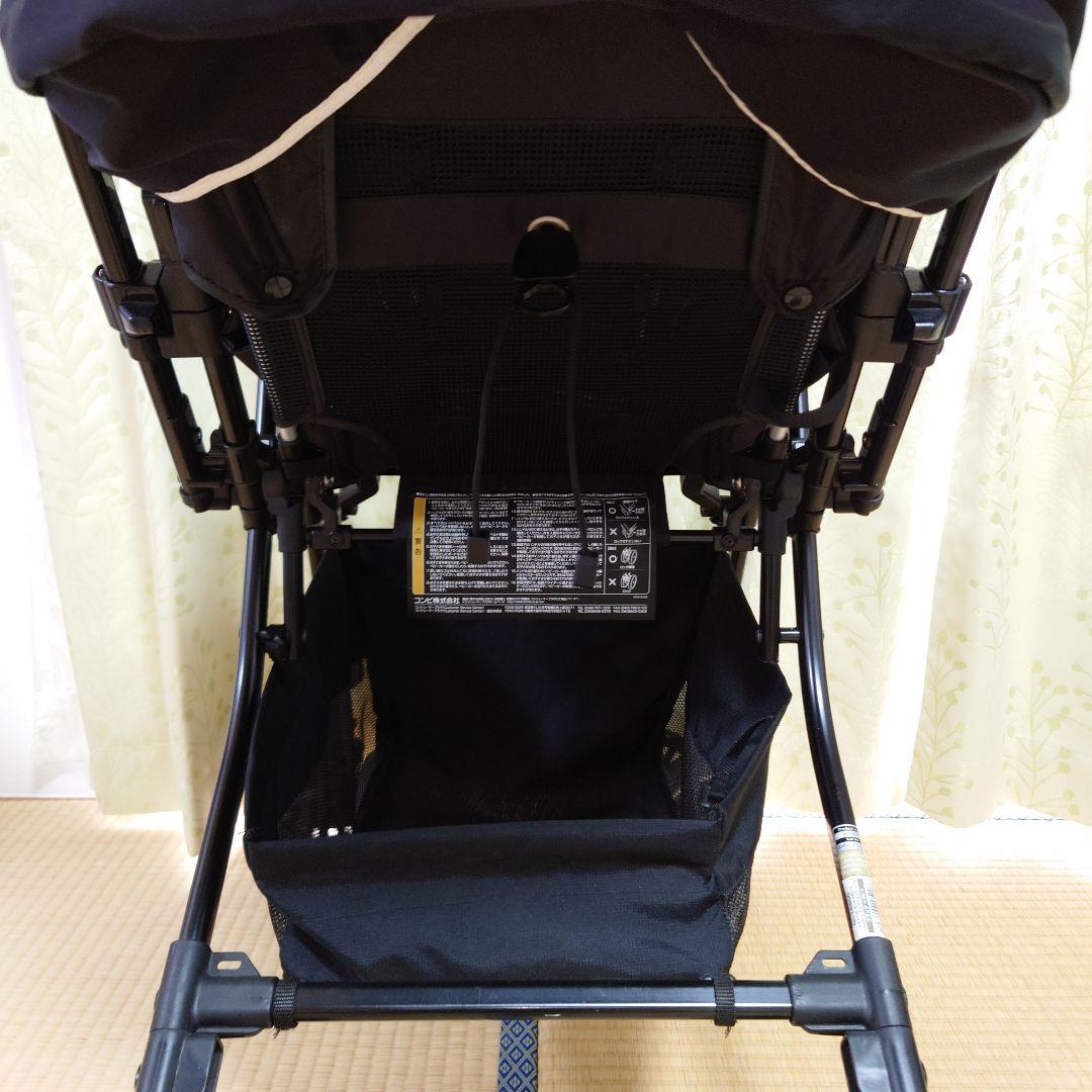 【美品】コンビ ベビーカー メチャカル オート4キャス エッグショック A型