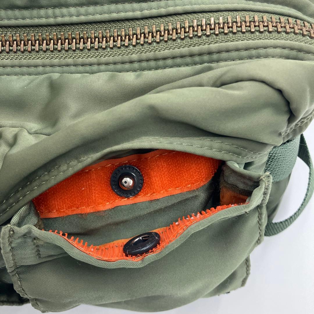 PORTER 吉田カバン TANKER ボディバッグ セージグリーン