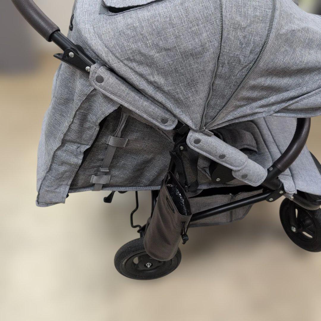 美品　エアバギー　ココ　ダブル　フロム　バース　二人乗り　ベビーカー