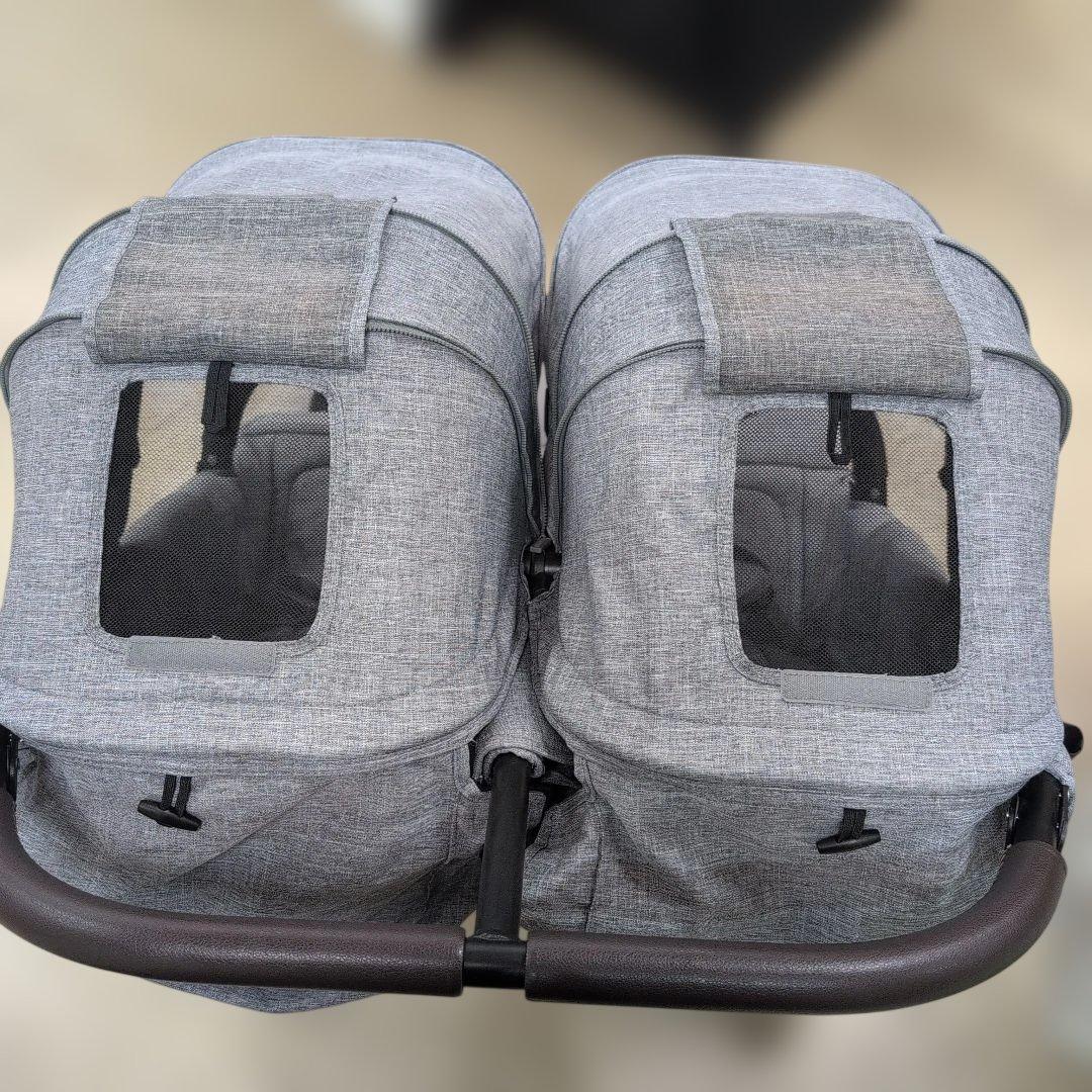 美品　エアバギー　ココ　ダブル　フロム　バース　二人乗り　ベビーカー