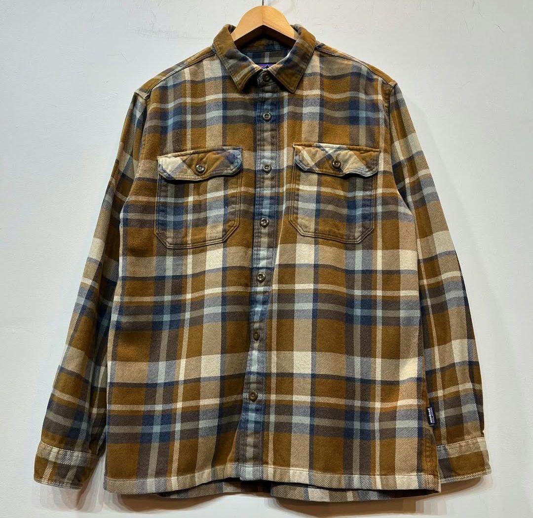 【Patagonia】パタゴニア フィヨルド フランネルシャツ 53947 美品