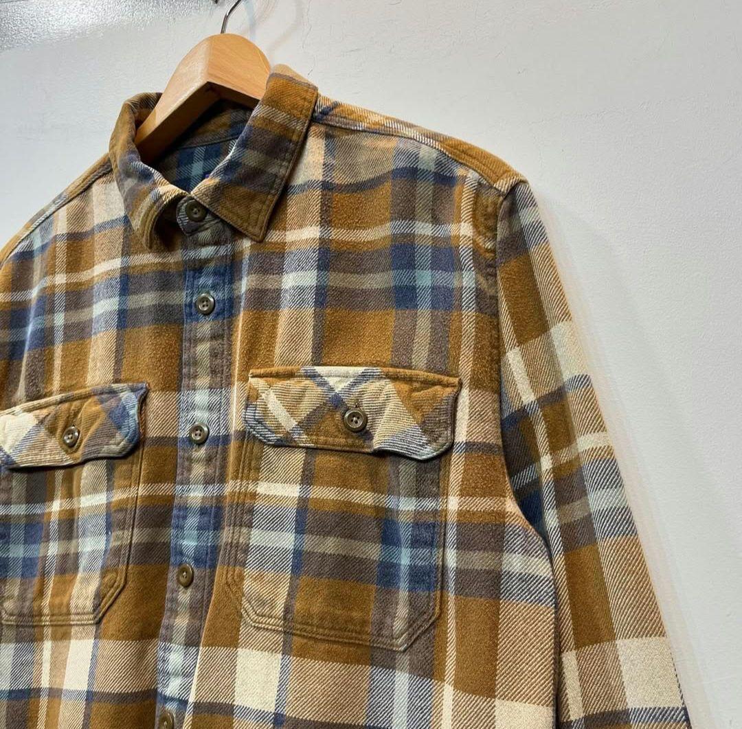 【Patagonia】パタゴニア フィヨルド フランネルシャツ 53947 美品